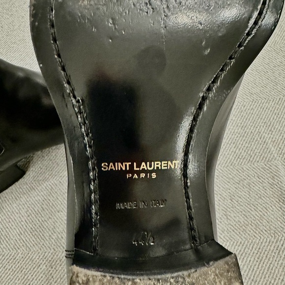 SOLD!!! SAINT LAURENT PARIS Chelsea Boots 44.5 (11.5 USA) like new - AUTHENTIC 💯 - Picture 9 of 10